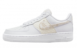 Nike WMNS Air Force 1 Low White Flower Embroidery
