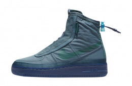 Nike WMNS Air Force 1 Shell Midnight Turquoise - Nov 2019