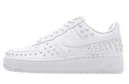 nike air force 1 studded white