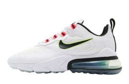 Nike WMNS Air Max 270 React White Black Spruce Aura