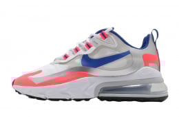 Nike WMNS Air Max 270 React White Racer Blue Flash Crimson