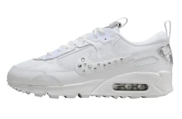Nike WMNS Air Max 90 Futura White Metallic Silver