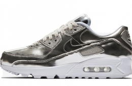 Nike WMNS Air Max 90 Metallic Silver