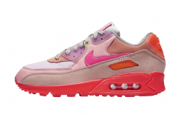 Nike WMNS Air Max 90 Premium Platinum Crimson