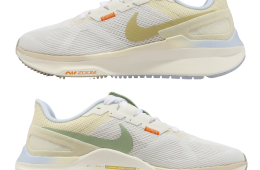 Nike Wmns Air Zoom Structure 25 Sail / Buff Gold