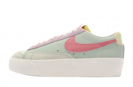 Nike WMNS Blazer Low Platform Seafoam Pink Salt