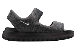 Nike Wmns Calm Sandal SE Black / Metallic Silver Black