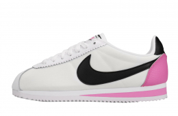 Nike WMNS Classic Cortez Premium White Black China Rose