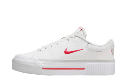 Nike Wmns Court Legacy Lift White / Light Silver / Aster Pink