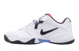 Nike WMNS Court Lite 2 White Thunder Grey Laser Crimson