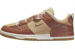 Nike WMNS Dunk Low Disrupt 2 Brown Croc