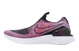 Nike WMNS Epic Phantom React Flyknit Black University Red