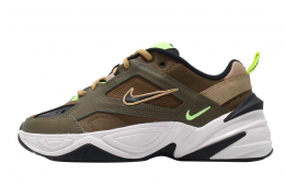 Nike WMNS M2K Tekno Medium Olive Black Yukon Brown