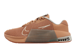 nike above Wmns Metcon 9 Amber Brown / Guava Ice