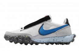 nike Are WMNS Waffle Racer Crater Summit White Photo Blue