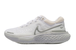 Nike WMNS ZoomX Invincible Run Flyknit White Metallic Silver