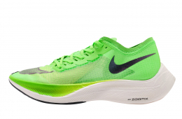 Nike ZoomX VaporFly Next% Electric Green Guava Ice Black