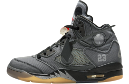 Off-White x Air Jordan 5 Black