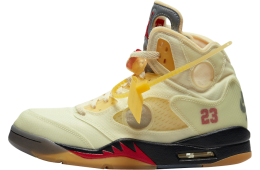 Off-White x Air Jordan 5 Sail
