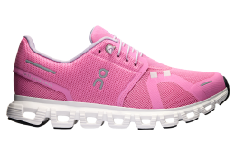 On Cloud 6 WMNS Raspberry / White