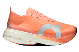 On Cloudboom Strike Sunstone / White