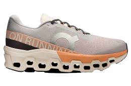 On Cloudmonster 2 Glacier / Tangerine