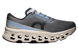 On Cloudmonster 3 Rock / Silver