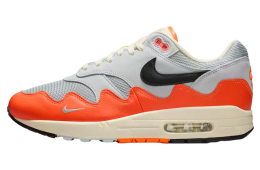 Patta x Nike Air Max 1 Hyper Crimson / Pure Platinum