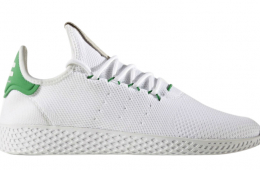 Pharrell x adidas Tennis Hu White Green