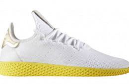 Pharrell x adidas Tennis Hu White Yellow