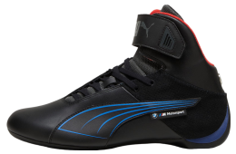 Puma Bmw M Future Cat Mid Black / Cool Cobalt