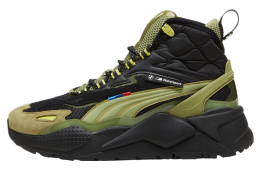 Puma Bmw M Rs-x Mid Black / Calming Green