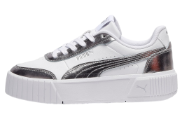 Puma Carina Mia Metallic GS White / Matte Silver