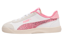 Puma Club 5v5 Animal GS White / Pink Shimmer