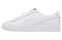 Puma Clyde Varsity II White / Club Red