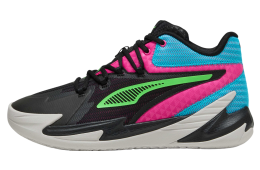 Puma Dagger Black / Fluro Pink Pes