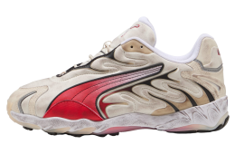 Puma Inhale Distressed Alpine Snow / For All Time Red