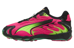 Puma Inhale Fluro Pink Pes / Green Glare