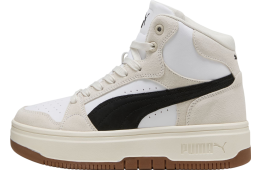 Puma Rebound Femme Mid Suede WMNS White / Black