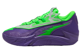 Puma Scoot Zeros II Nxtpro Hoops Team Violet / Fluro Green Pes