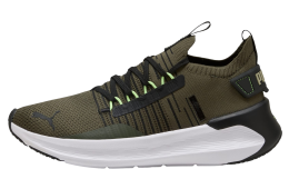 Puma Softride Symmetry Fuzion Dark Olive / Black