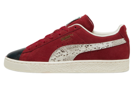 Puma Suede Split Intense Red / Cold Green