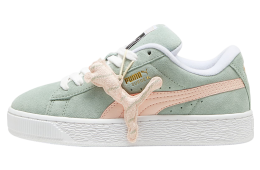 Puma Suede XL Merry X-Mas Green Fog / Island Pink