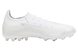 Puma Ultra 5 Ultimate MG White / Metallic Silver