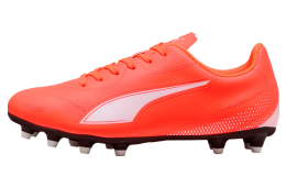 Puma Vitoria II Soccer Cleats Glowing Red / White