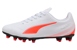 Puma Vitoria II White / Glowing Red