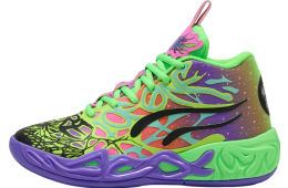 Puma x Lamelo Ball Mb.04 Be You GS Black / Electric Peppermint