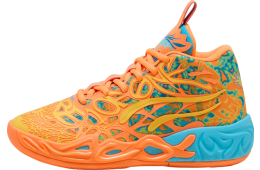 Puma x Lamelo Ball Mb.04 Graffiti GS Bright Aqua / Heat Fire