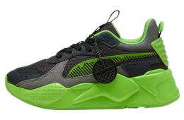 Puma x Tmnt RS-X GS Black / Leafy Green
