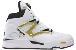 Reebok Pump Omni Zone II White / Metallic Gold